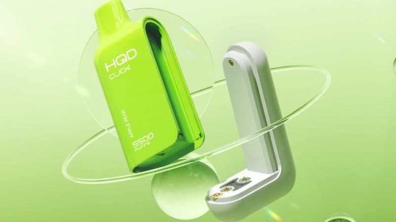 So funktioniert der HQD Pod: Einfache Handhabung und intensives Aroma