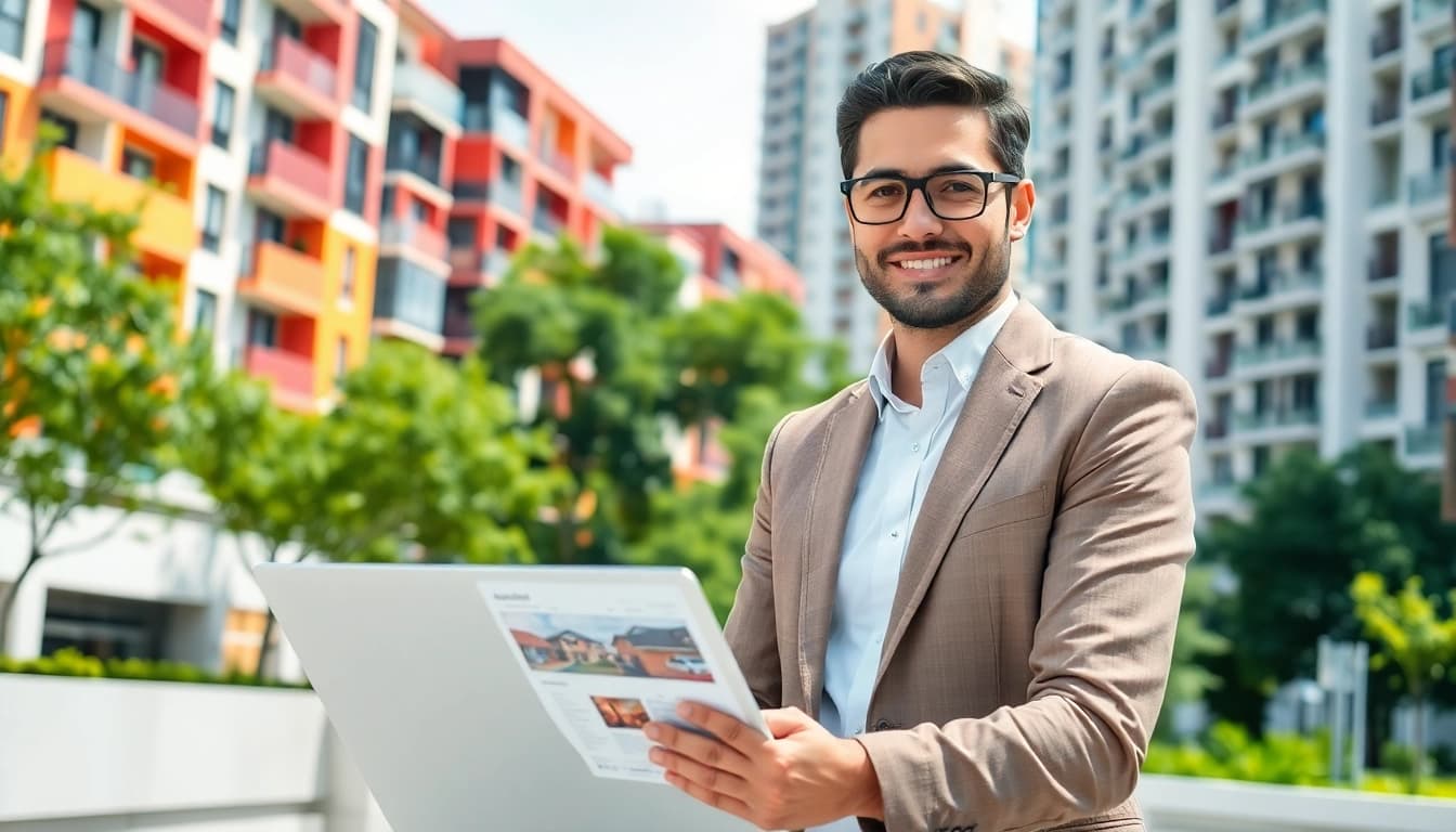 Exklusive Dienstleistungen vom Immobilienmakler Frankfurt Dornbusch, präsentiert von einem kompetenten Broker.