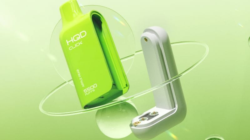 So funktioniert der HQD Pod: Einfache Handhabung und intensives Aroma