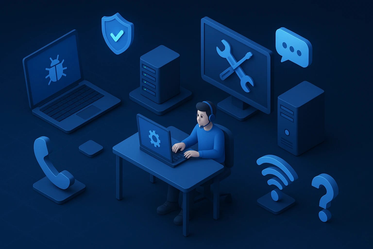 Effiziente IT Wartung für sichere Netzwerke und Systeme