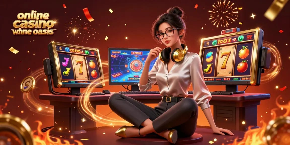 Engage with top casino games in an online casino ohne oasis setting, featuring dynamic slot elements.