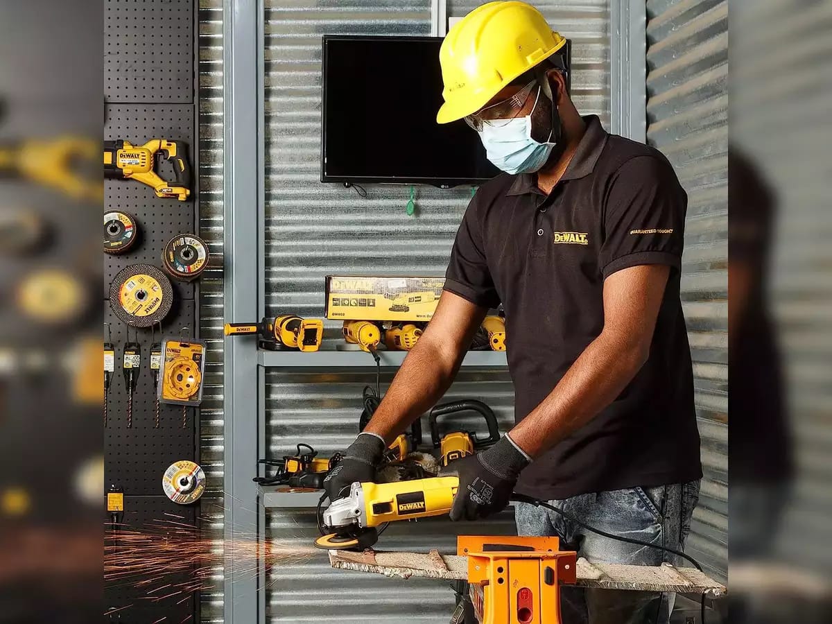 Profi-Ergebnisse erzielen mit einem DeWalt Winkelschleifer
