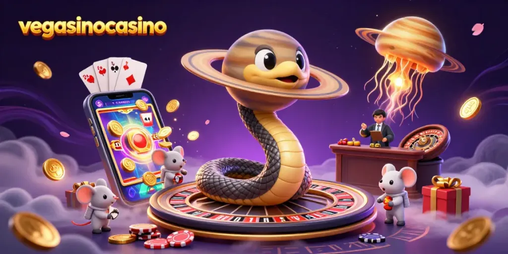 Engage with the vibrant action at vegasinocasino featuring cosmic characters and interactive games.
