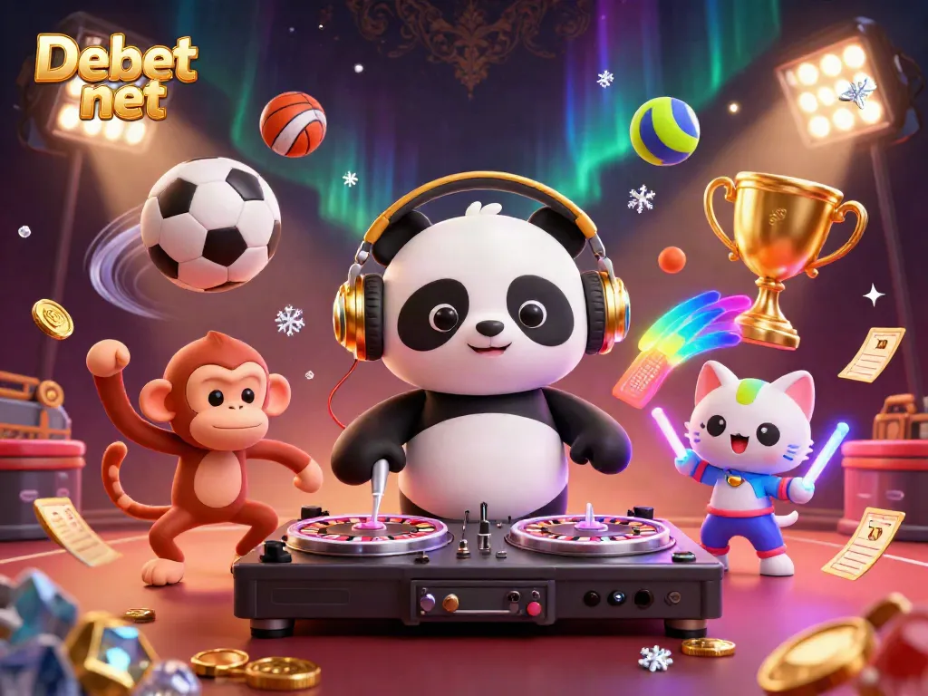 Experience thrilling fun at Debet net with DJs, sports, and casino excitement in this vibrant gaming scene.