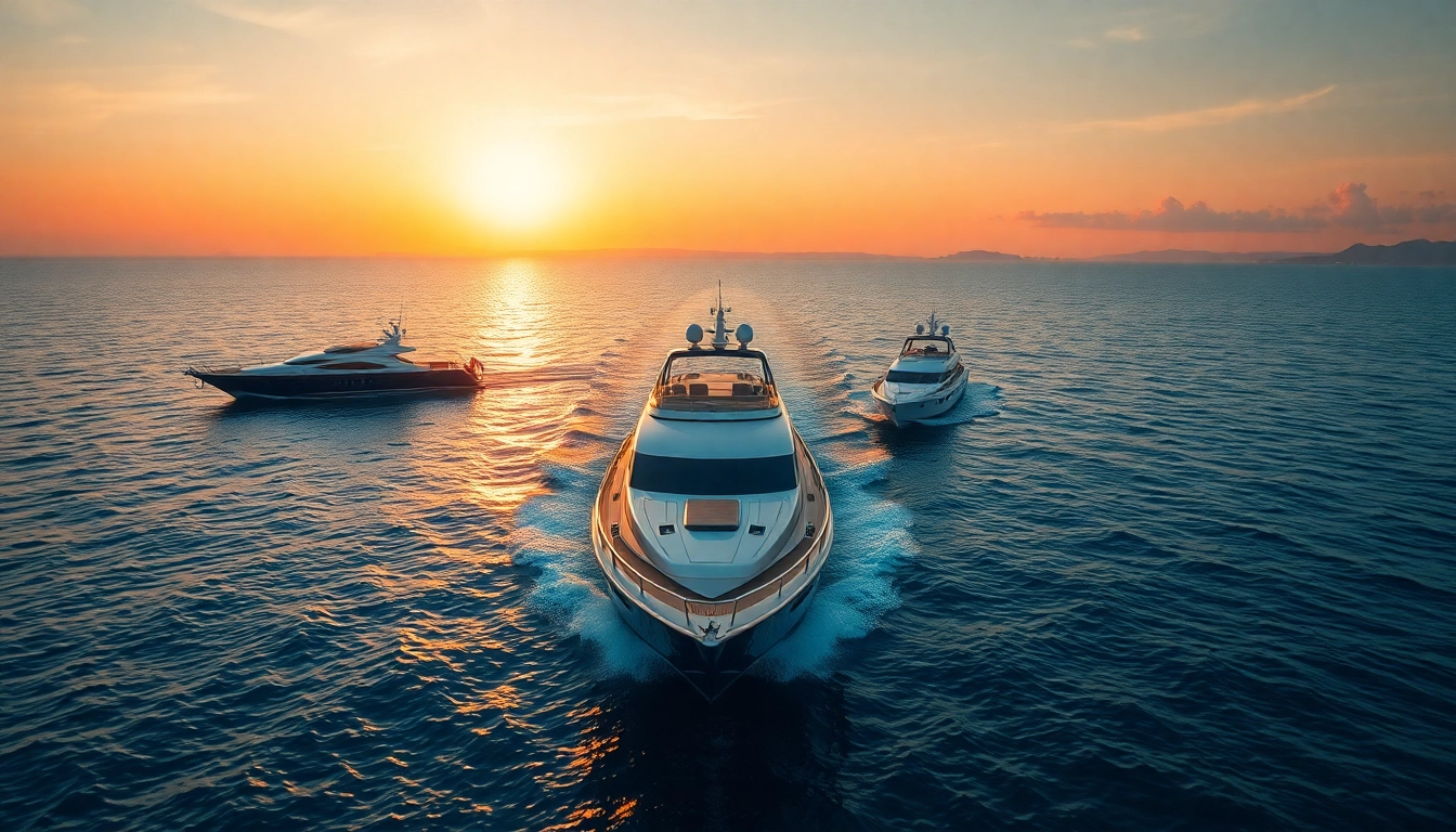 Erleben Sie Mega Lüfer Yachts, die majestätisch auf ruhigem Wasser segeln.