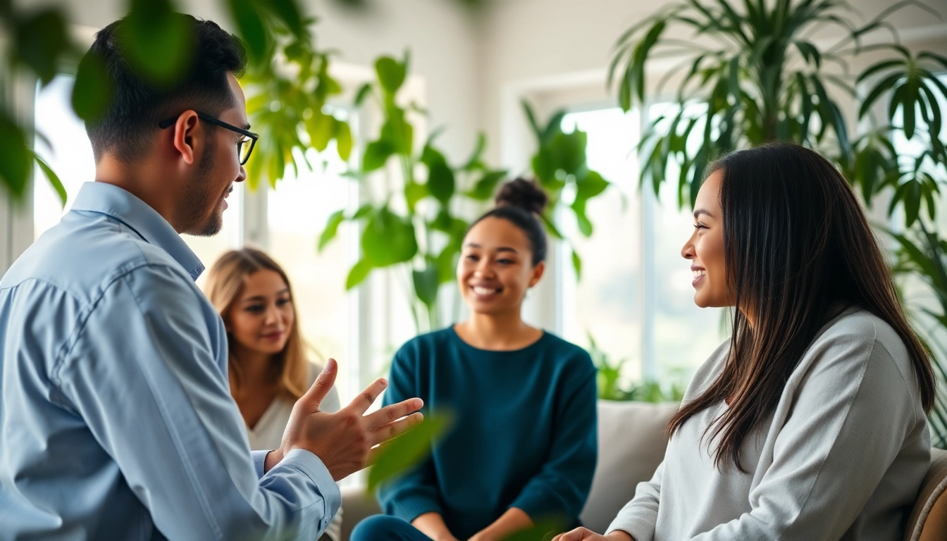 Fostering mental health awareness through friendly group therapy session.